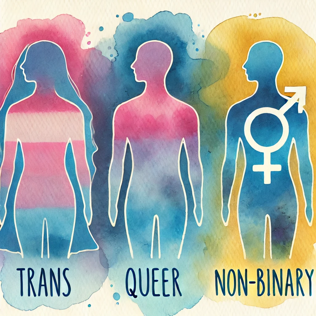 ترنس، کوییر و نان‌باینری